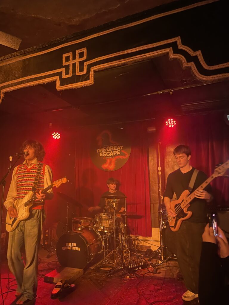 Image of a moment from a Sean Trelford gig.