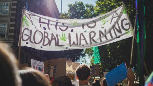 Global warming protest, net-zero scepticism