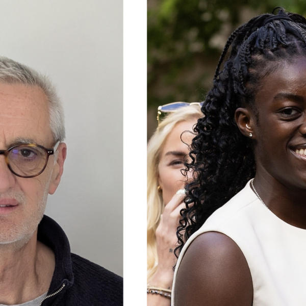 On the left there is a picture of William Luckhurst. On the right there is a picture of Michelle Agyemang at No 10 Downing Street.