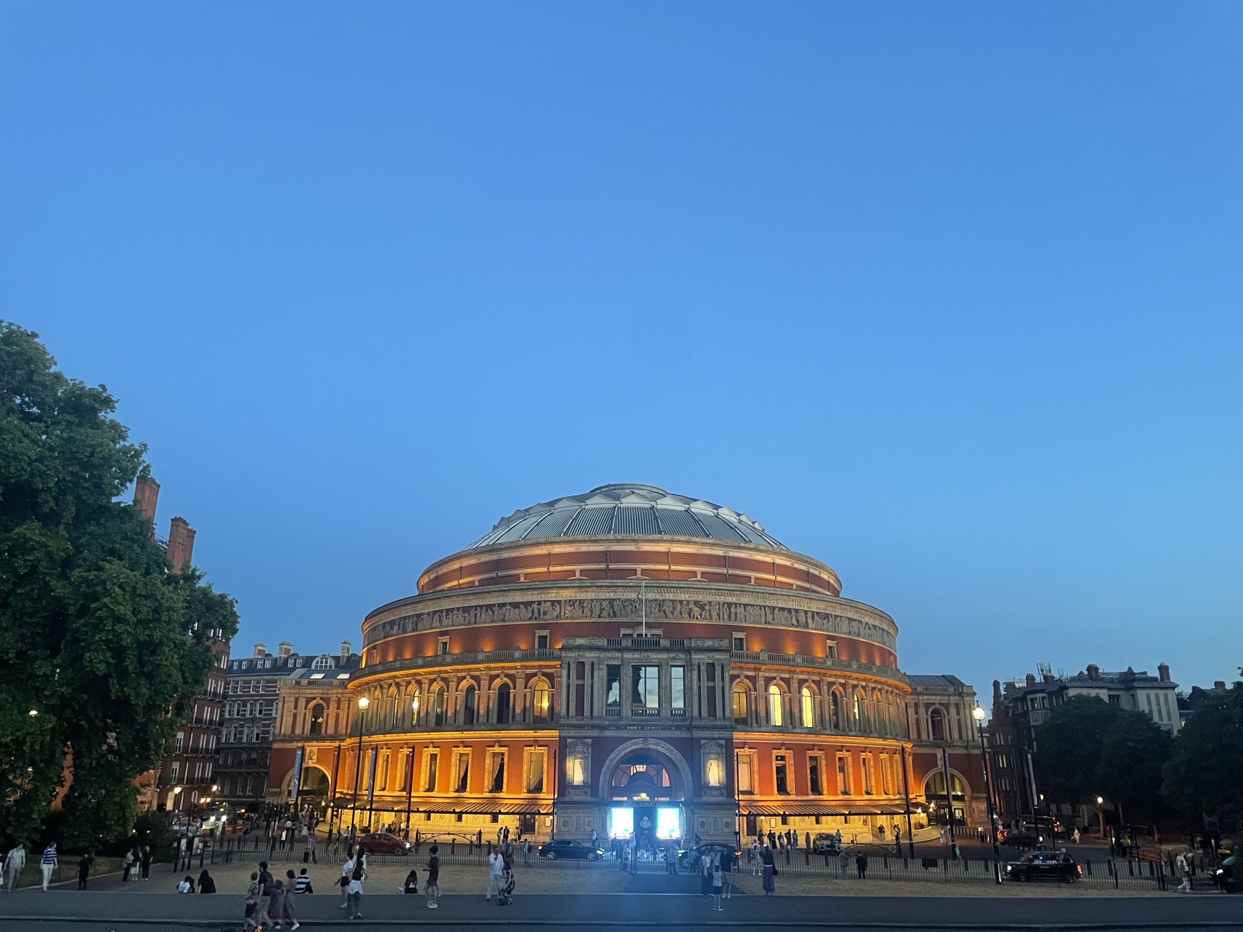 Photo of the Royal Albert Hall on the 27th of July 2026