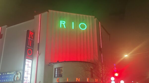 Photo of The Rio Cinema in Dalston, East London, courtesy of Culture Editor Thomas Deakin